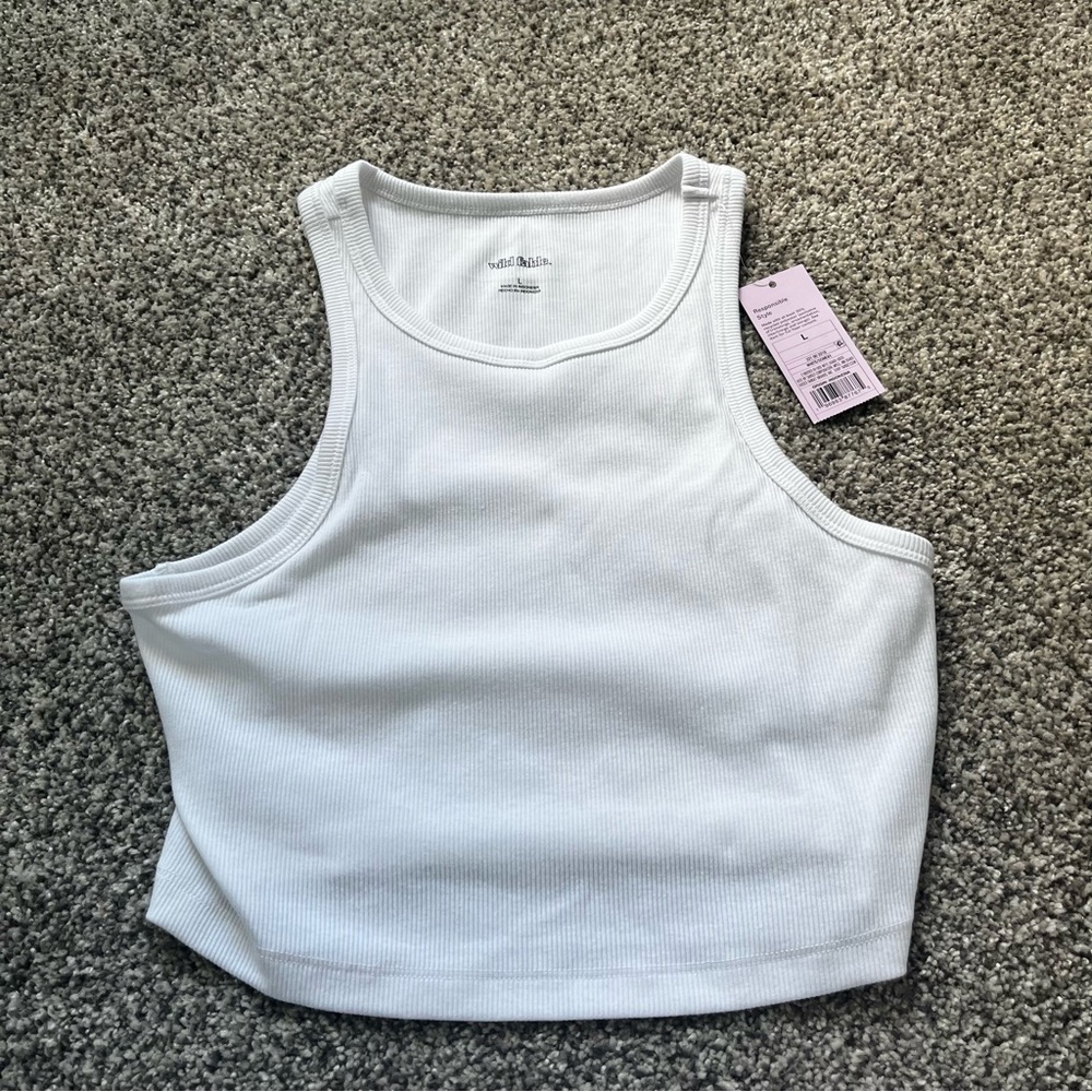 Cropped tank top